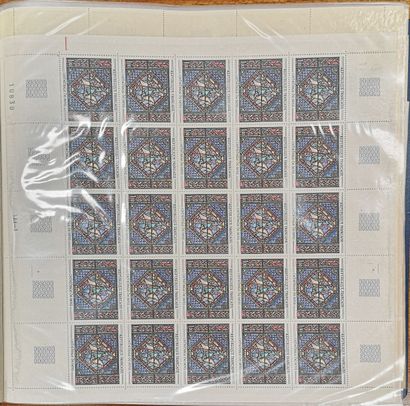Semi-modern and modern stamps of France including...