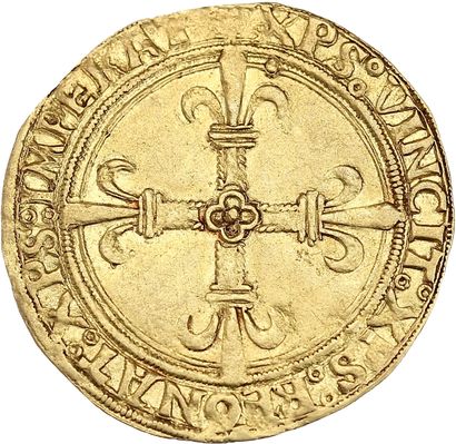 LOUIS XII (1498-1514)
Golden shield with...