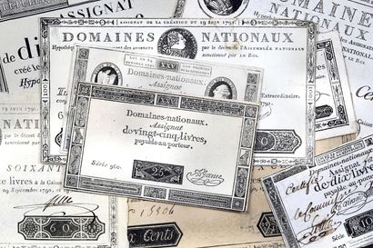 FRANCE, Epoque révolutionnaire 
Set of eight...