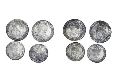 FRANCE
Louis XIV (1643-1815)
- Quarter shield...