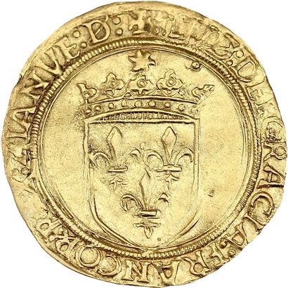 ITALY, Genoa (1507-1512)
Gold shield with...