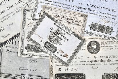 FRANCE, Epoque révolutionnaire 
Set of seven...