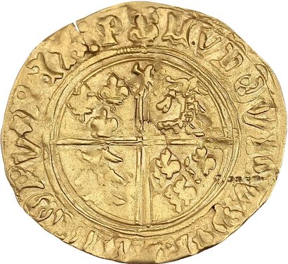 LOUIS XII (1498-1514)
Golden shield with...