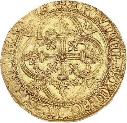 CHARLES VII (1422-1461)
Royal of gold. Bourges....