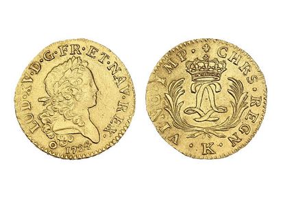 FRANCE
LOUIS XV (1715-1774)
Louis d'or mirliton,...