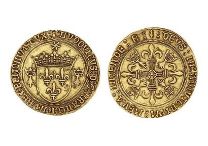 LOUIS XII (1498-1514)
Golden shield with...