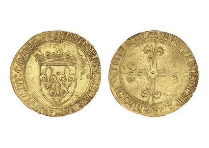 LOUIS XII (1498-1514)
Golden shield with...
