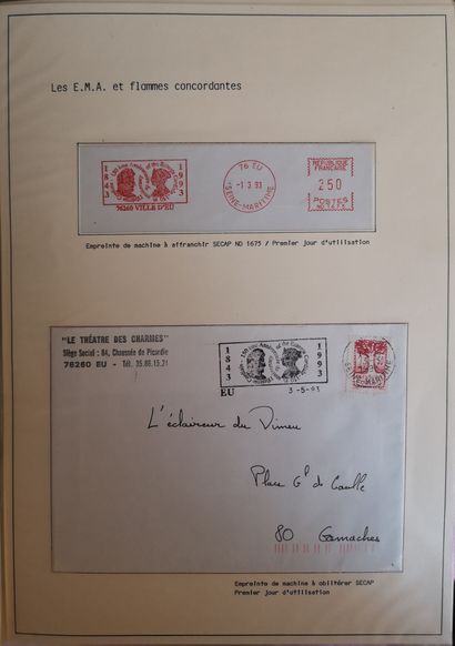 Postal rates from 1980 to nowadays. Many...