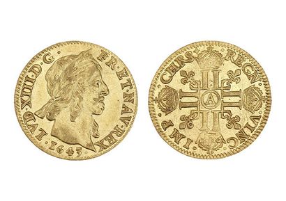 FRANCE
Louis XIII (1610-1643)
Louis d'or...