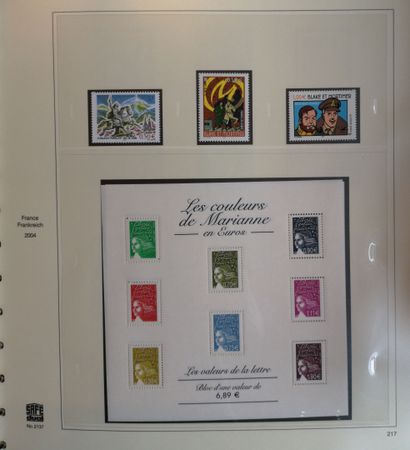 France faciale from 1960 to 2005, in 8 binders.
In...