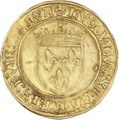 LOUIS XII (1498-1514)
Gold shield with the...