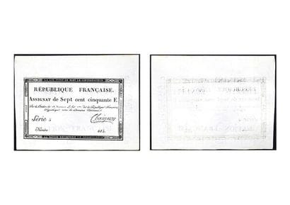 FRANCE, Epoque révolutionnaire 
Assignat...