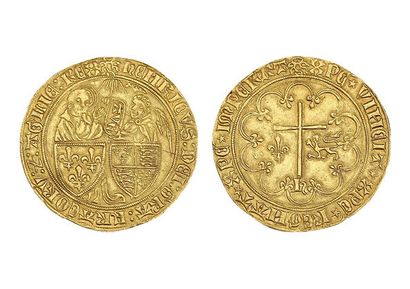 HENRI VI (1422-1453)
Golden salute. Le Mans....