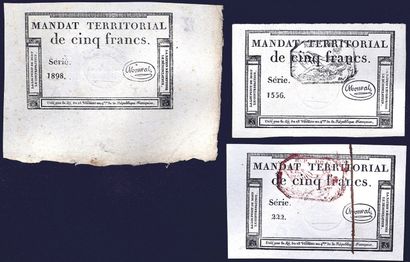 FRANCE, Epoque révolutionnaire 
Three territorial...