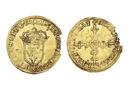 HENRI III (1574-1589)
Half shield of gold...