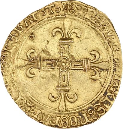 LOUIS XII (1498-1514)
Golden shield with...
