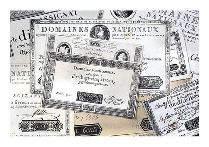 FRANCE, Epoque révolutionnaire 
Set of eight...