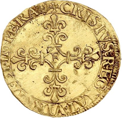 CHARLES IX (1560-1574)
Golden shield with...
