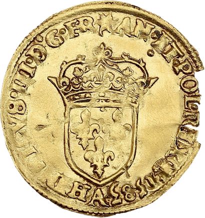 HENRI III (1574-1589)
Half shield of gold...