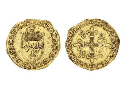 FRANÇOIS I, First period (1515-1540)
Gold...