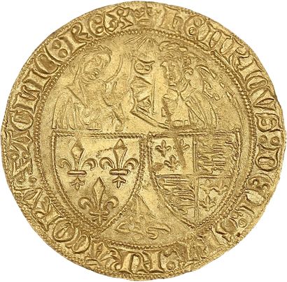 HENRI VI (1422-1453)
Gold salute. Paris....
