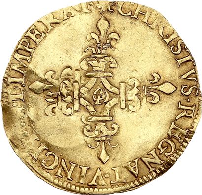 CHARLES IX (1560-1574)
Golden shield with...
