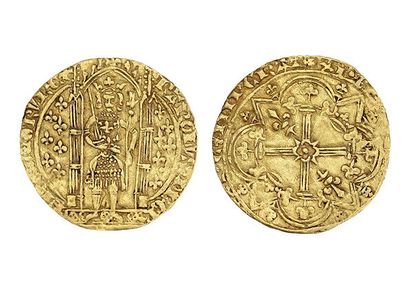 CHARLES V (1364-1380)
Franc à pied. 3,67...