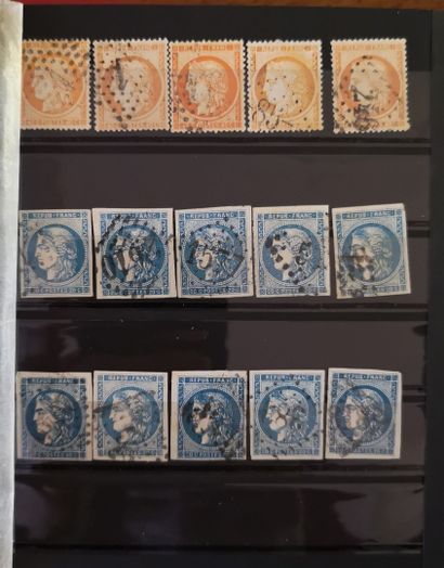 France classic obl. including N°3x4, Bordeaux...