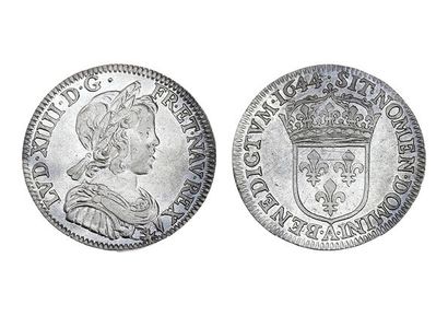 FRANCE
Louis XIV (1643-1715)
Quarter shield...