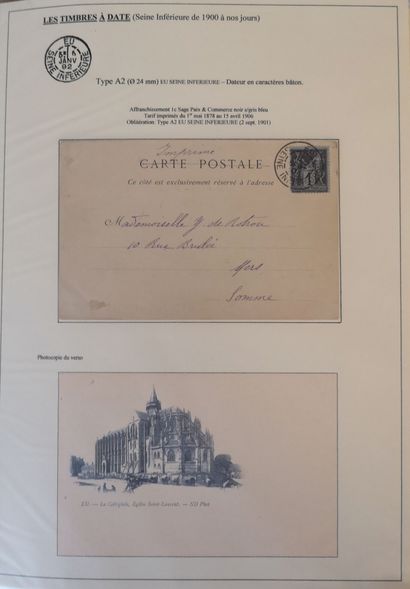 Postmarks and letters from EU including Ancien...
