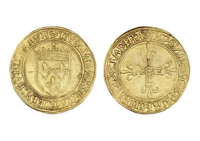 LOUIS XII (1498-1514)
Gold shield with the...