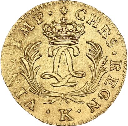 FRANCE
LOUIS XV (1715-1774)
Louis d'or mirliton,...