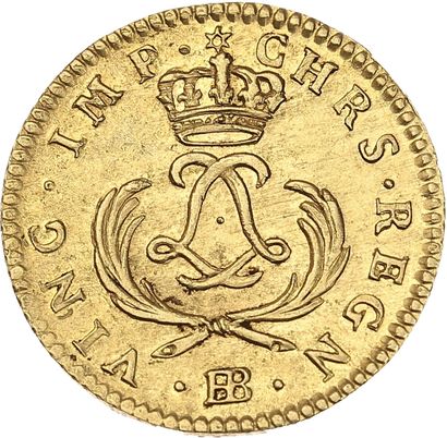 FRANCE
LOUIS XV (1715-1774)
Louis d'or mirliton,...