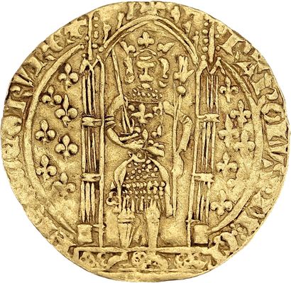 CHARLES V (1364-1380)
Franc à pied. 3,67...