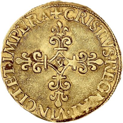 CHARLES IX (1560-1574)
Golden shield with...