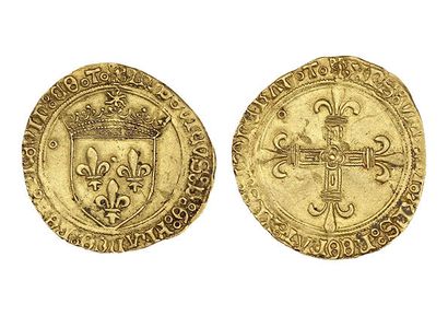 LOUIS XII (1498-1514)
Golden shield with...