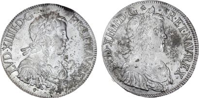 FRANCE
Louis XIV (1643-1715)
- Ecu of silver...