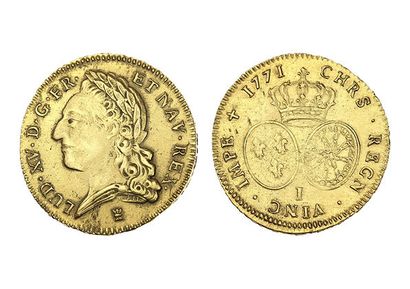 FRANCE
LOUIS XV (1715-1774)
Double gold louis...