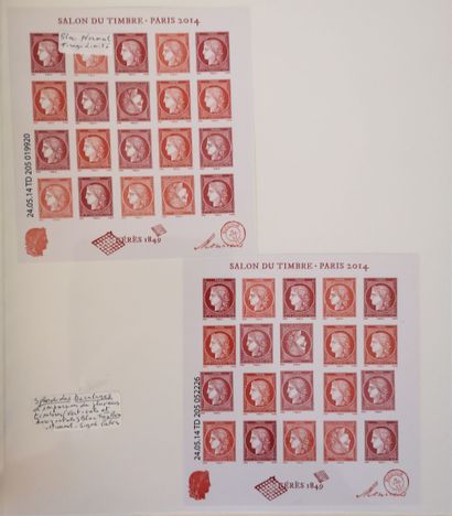 Important collection of 