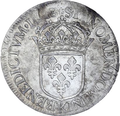 FRANCE
Louis XIV (1643-1715)
Ecu of silver...
