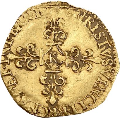 CHARLES IX (1560-1574)
Golden shield with...