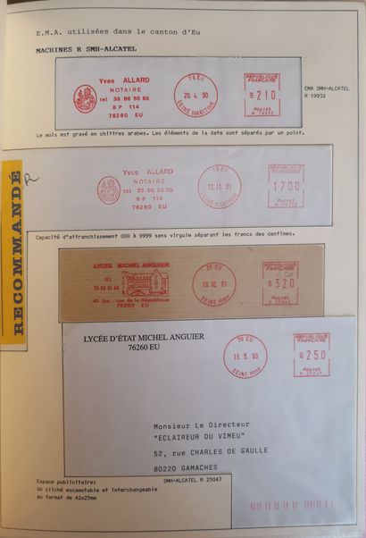 Postal rates from 1980 to nowadays. Many...