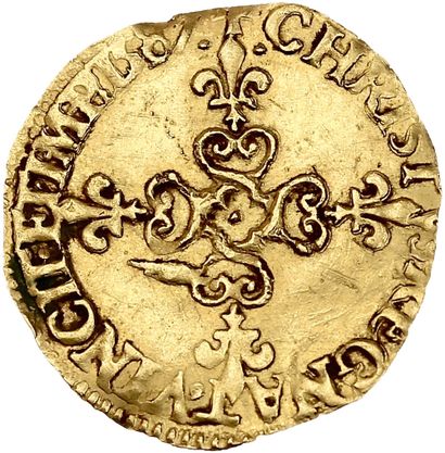 HENRI III (1574-1589)
Half shield of gold...