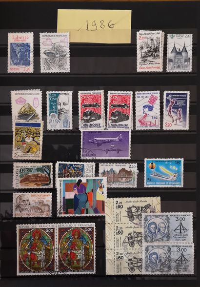 France facsimile from 1960/2018 in francs...