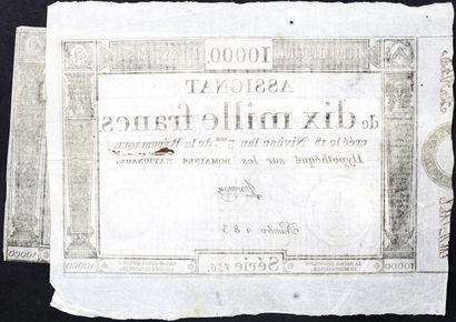 FRANCE, Epoque révolutionnaire 
Two assignats...