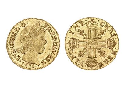 FRANCE
Louis XIV (1643-1715)
Half Louis d'or...