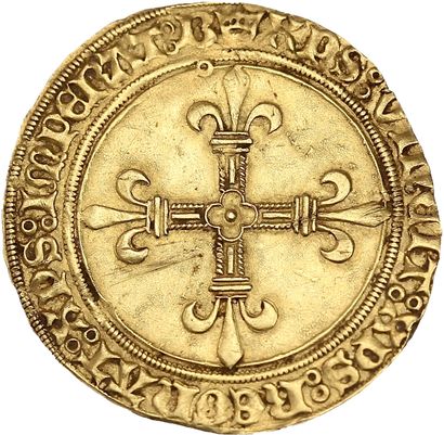 CHARLES VIII (1483-1498)
Gold shield with...