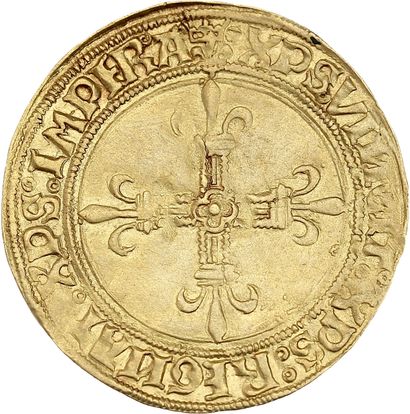 LOUIS XII (1498-1514)
Gold shield with the...