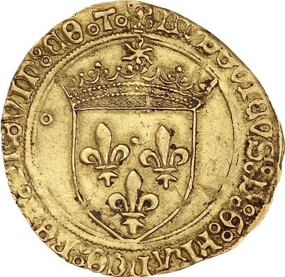 LOUIS XII (1498-1514)
Golden shield with...