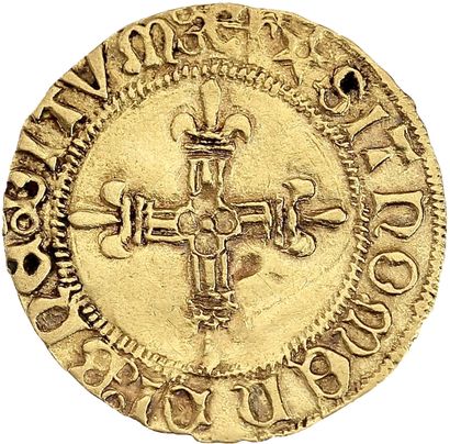 CHARLES VIII (1483-1498)
Half shield of gold...